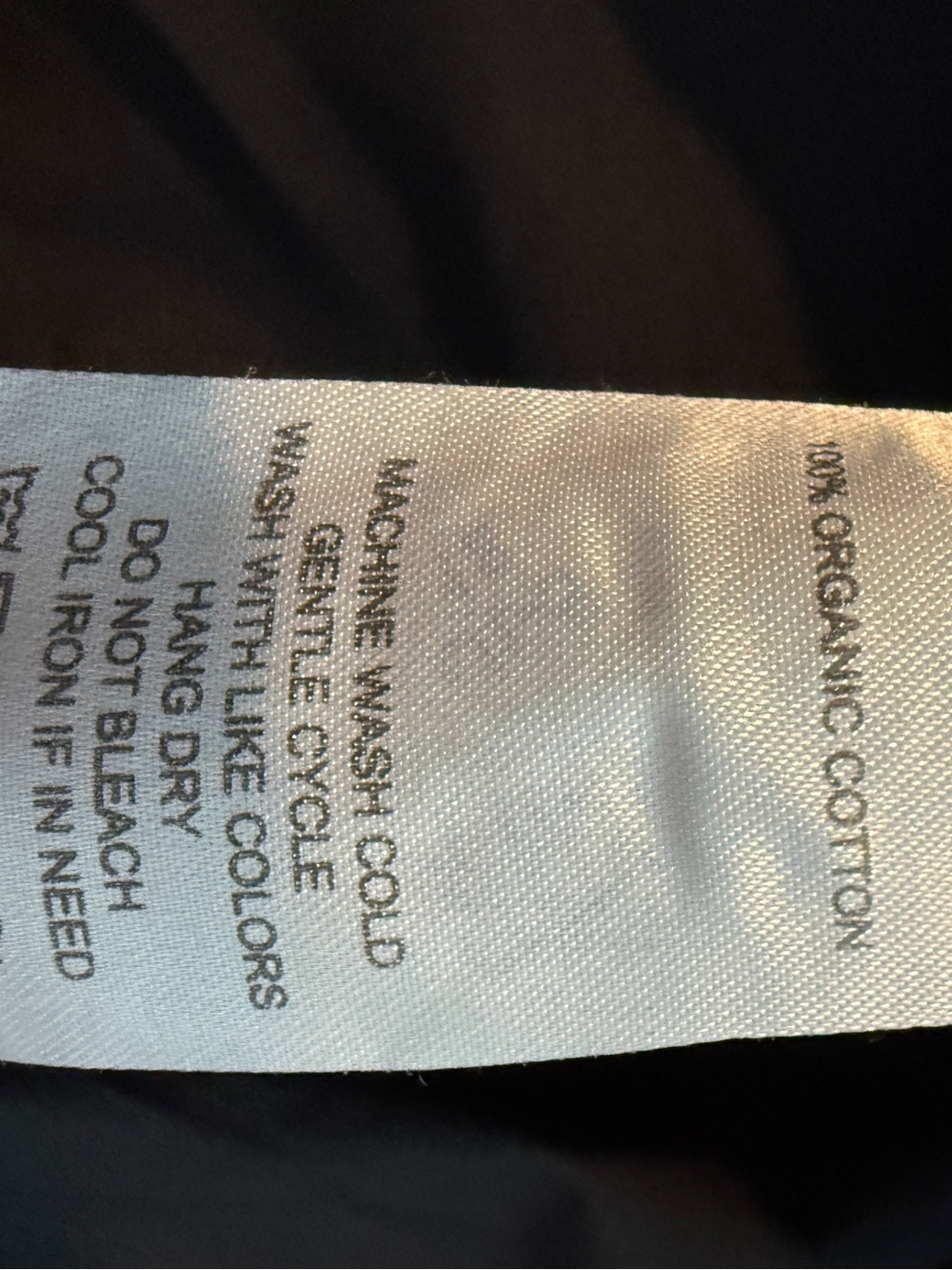 Quince 100% Organic Cotton Tiered Maxi Dress Black Current Retail $70 Small NWT - Picture 12 of 13